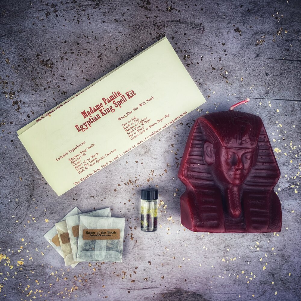 Egyptian King Candle Spell Kit