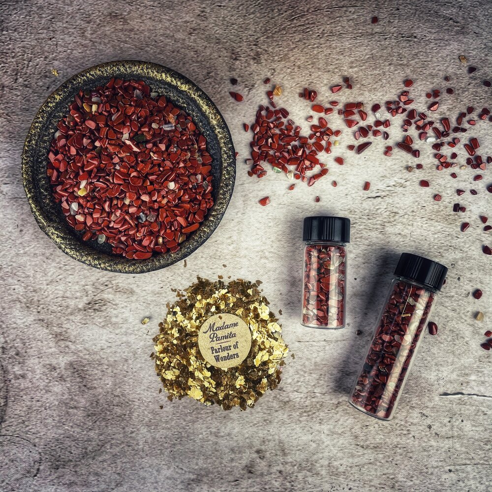 Red Jasper Gem Chips