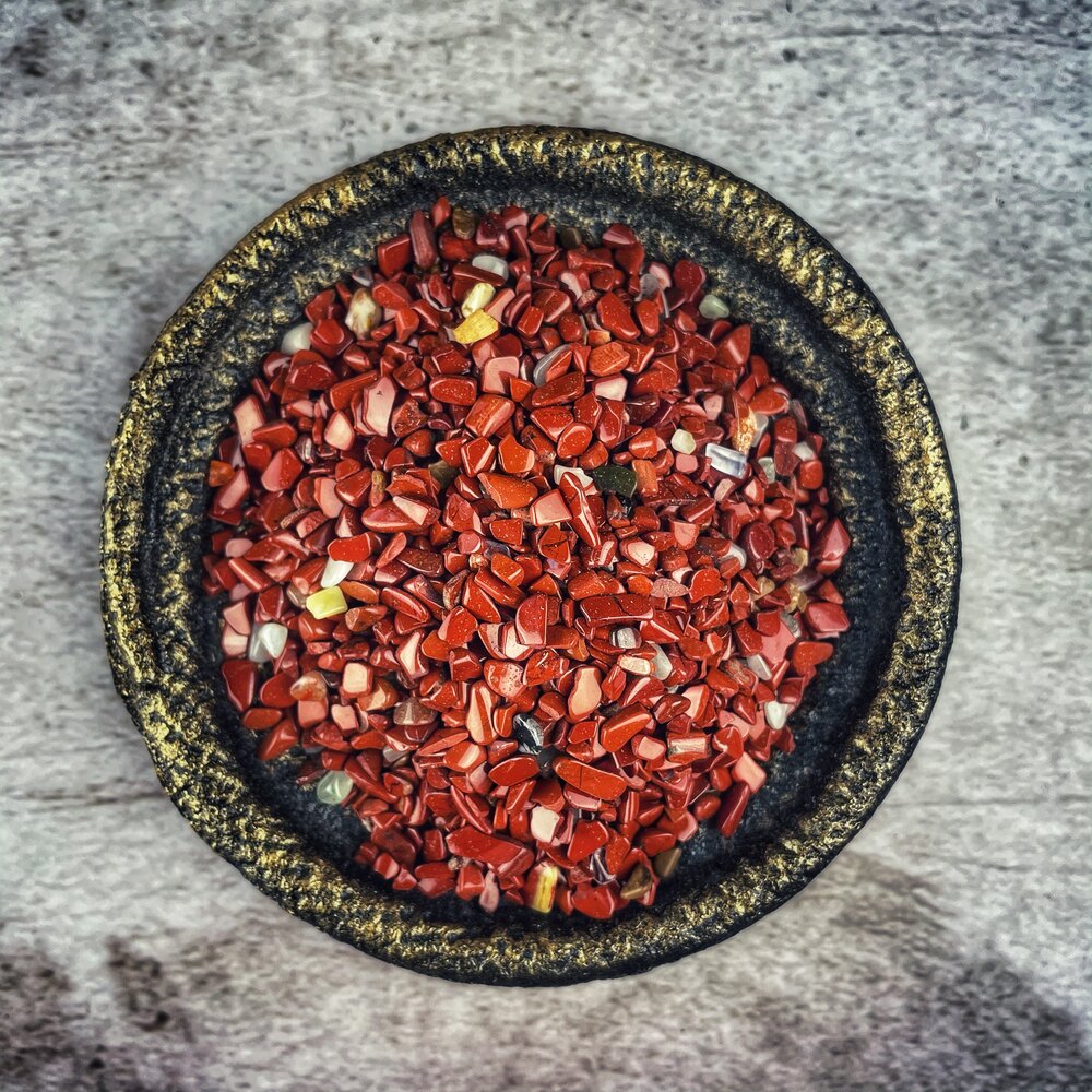 Red Jasper Gem Chips