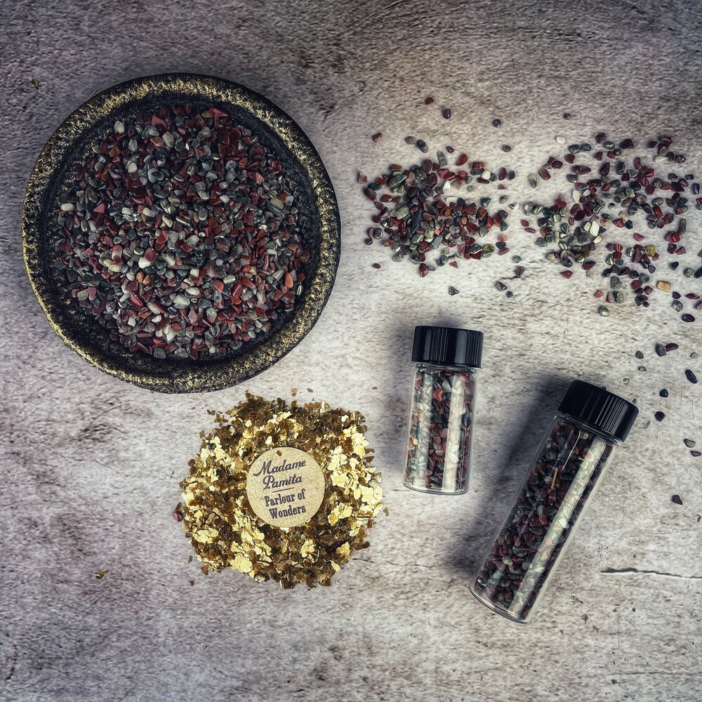 Starry Jasper Gem Glitter