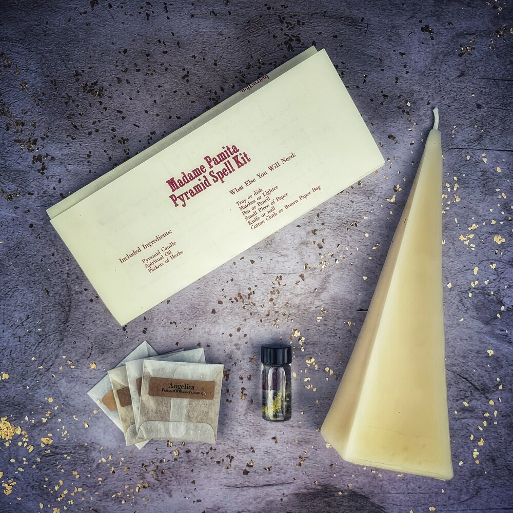 Pyramid of Power Candle Spell Kit