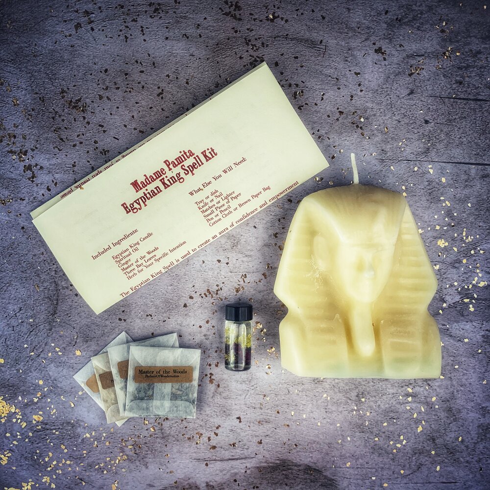Egyptian King Candle Spell Kit