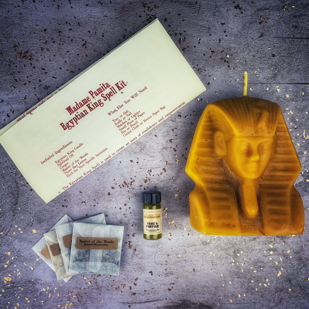 Egyptian King Candle Spell Kit