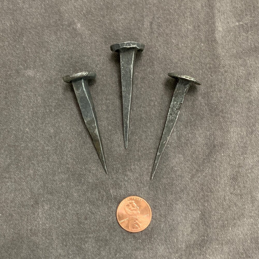 2" Black Forged Iron Nails