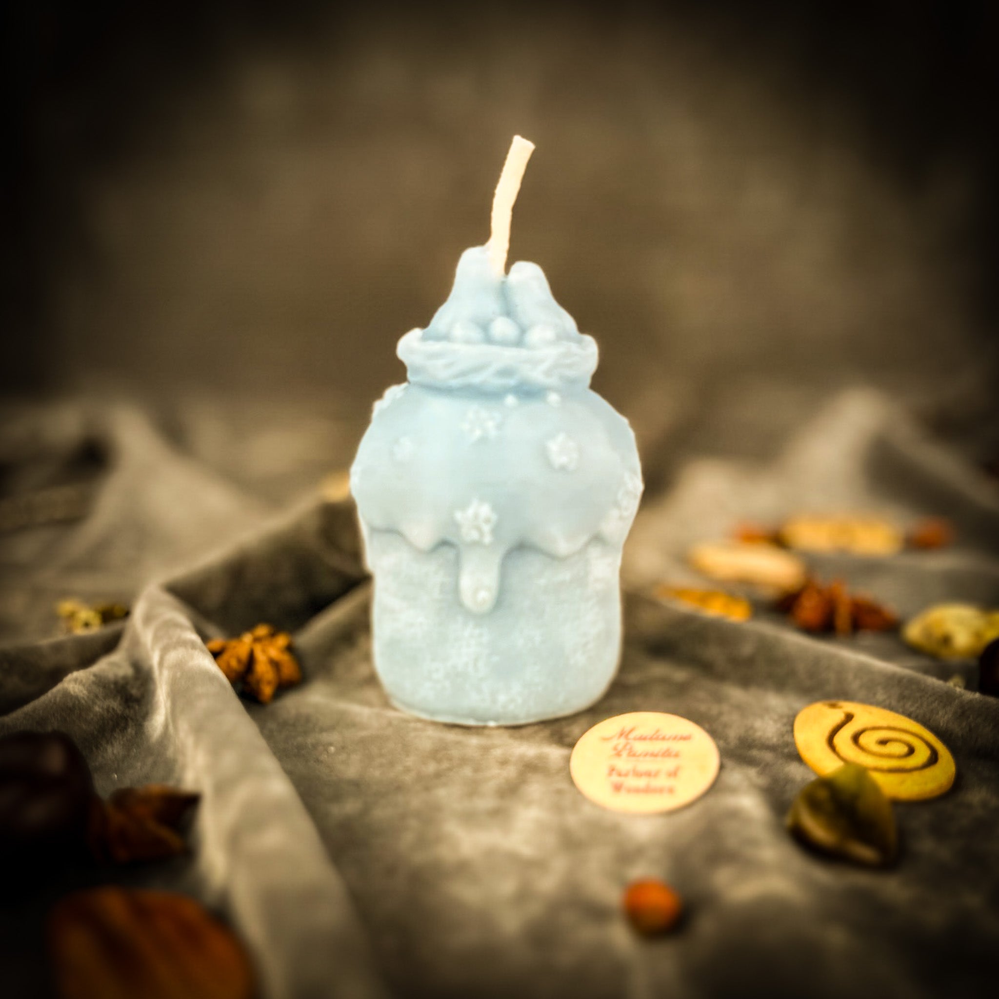 Beeswax Spring Bird Nest Paska Candle Spell Kit - New Beginnings, Home & Nurturing