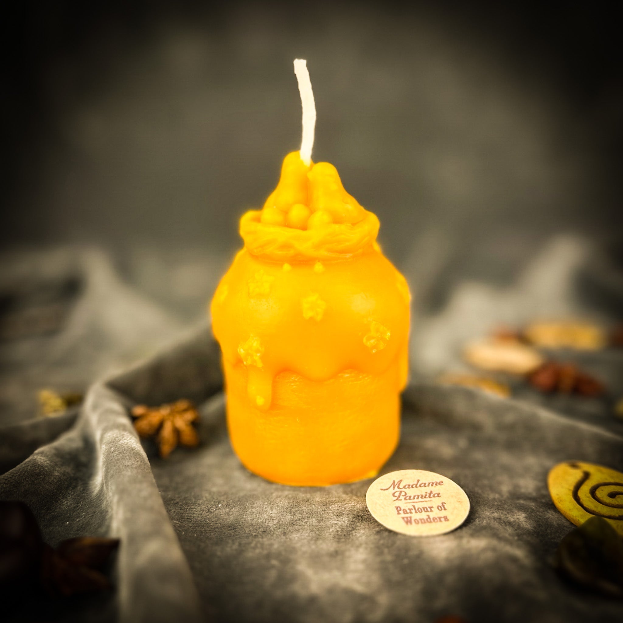 Beeswax Spring Bird Nest Paska Candle Spell Kit - New Beginnings, Home & Nurturing