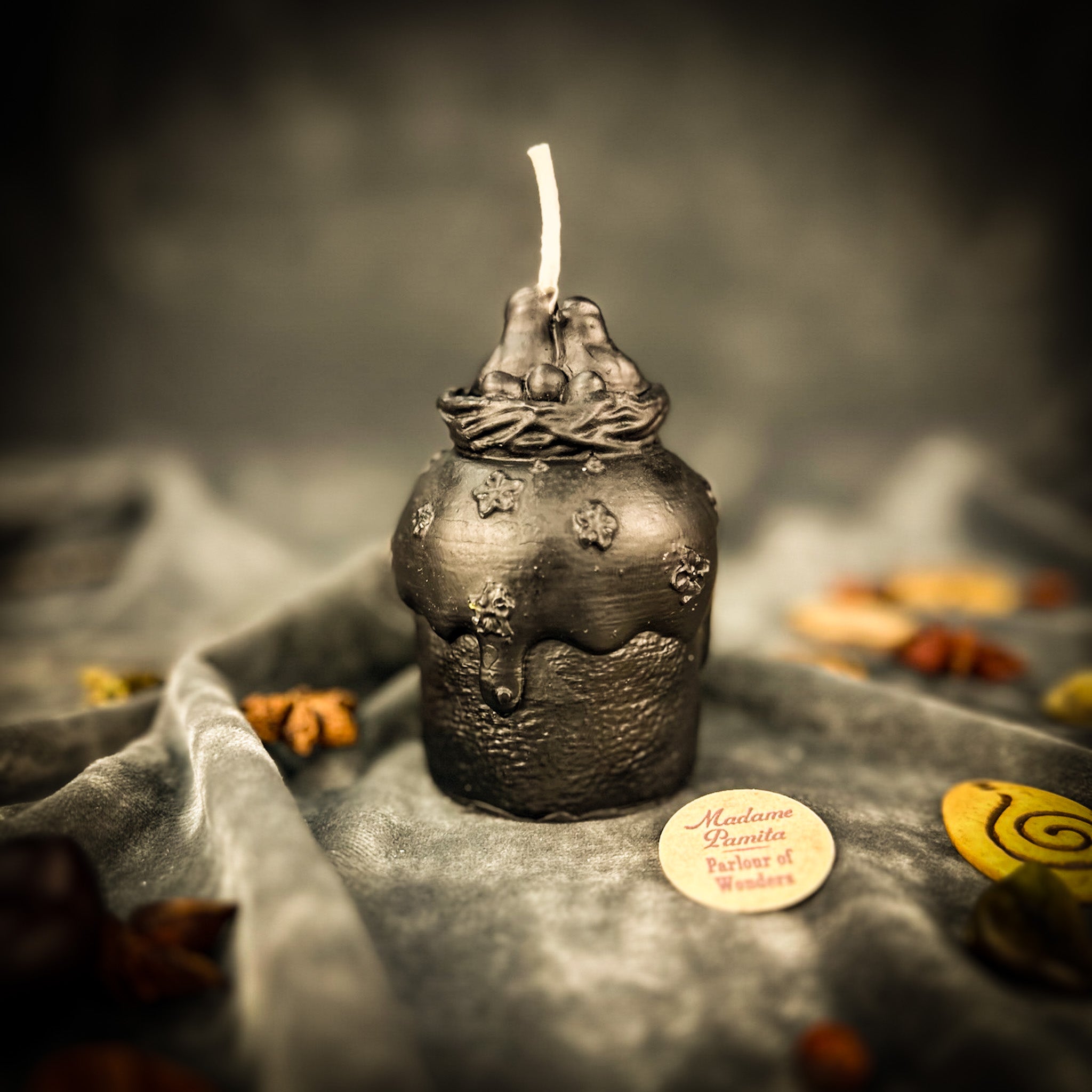 Beeswax Spring Bird Nest Paska Candle Spell Kit - New Beginnings, Home & Nurturing