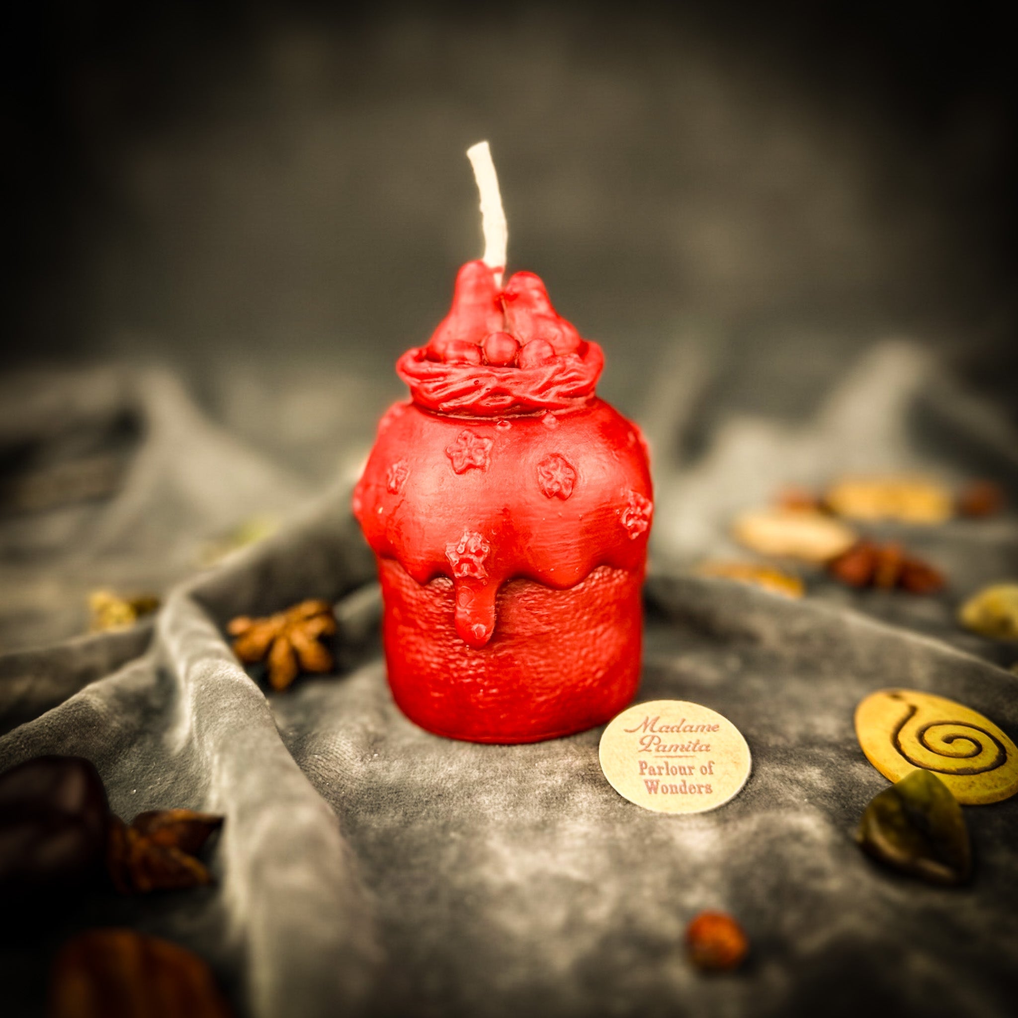 Beeswax Spring Bird Nest Paska Candle Spell Kit - New Beginnings, Home & Nurturing