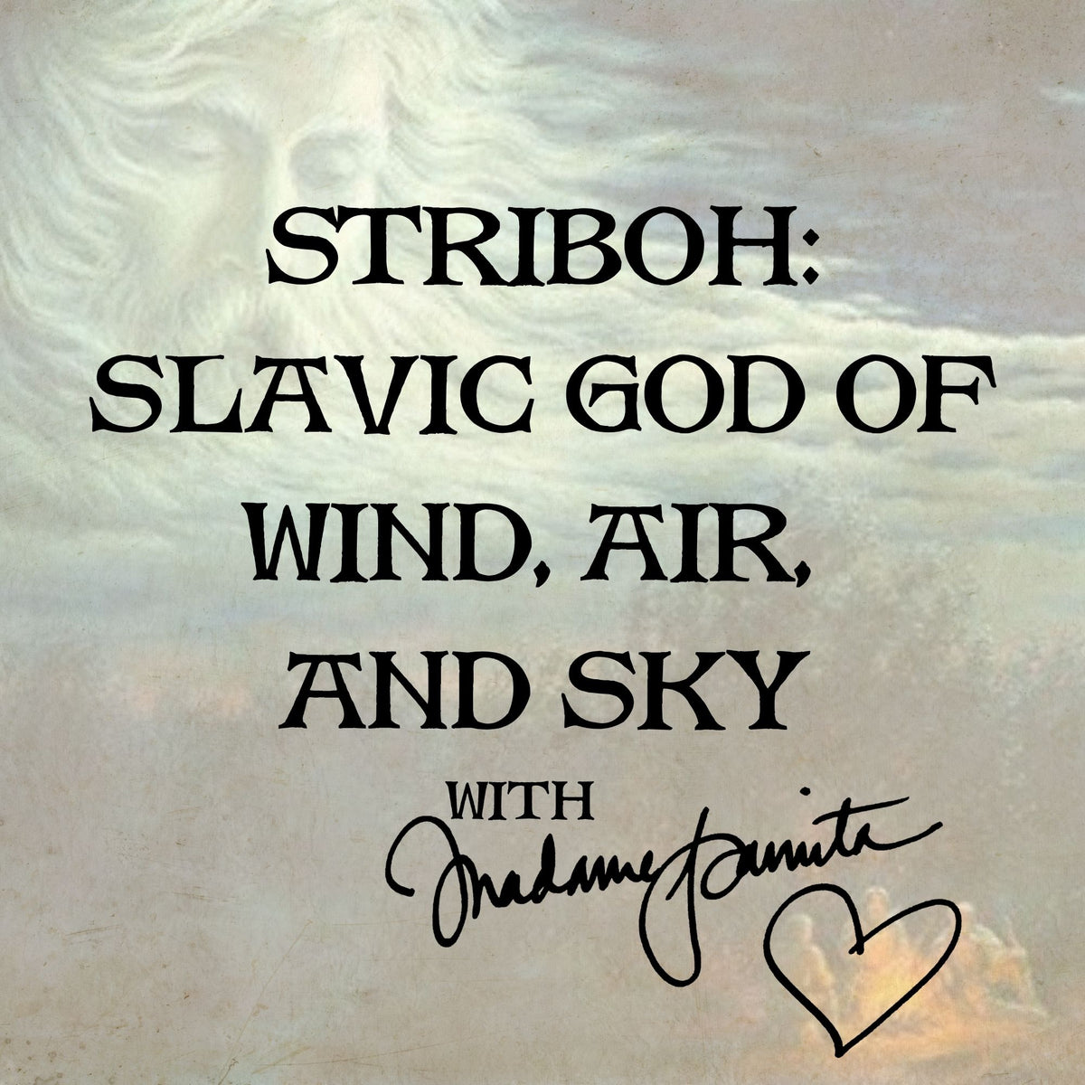Striboh Slavic God - The God of Winds, Air, and Sky