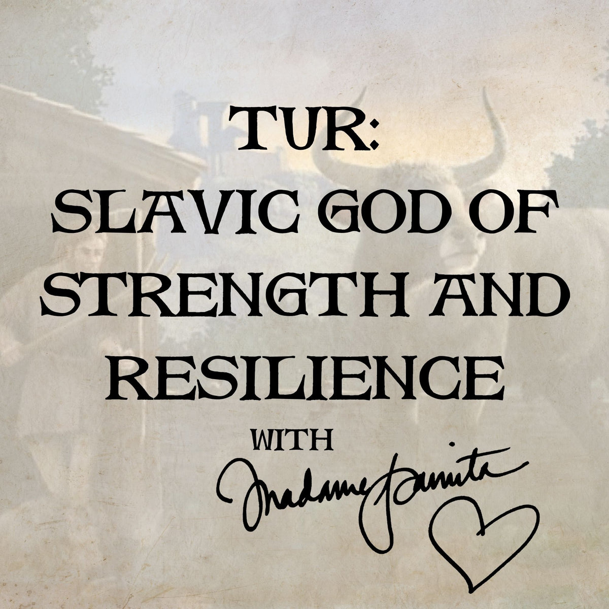 Tur Slavic God - The God of Strength and Resilience