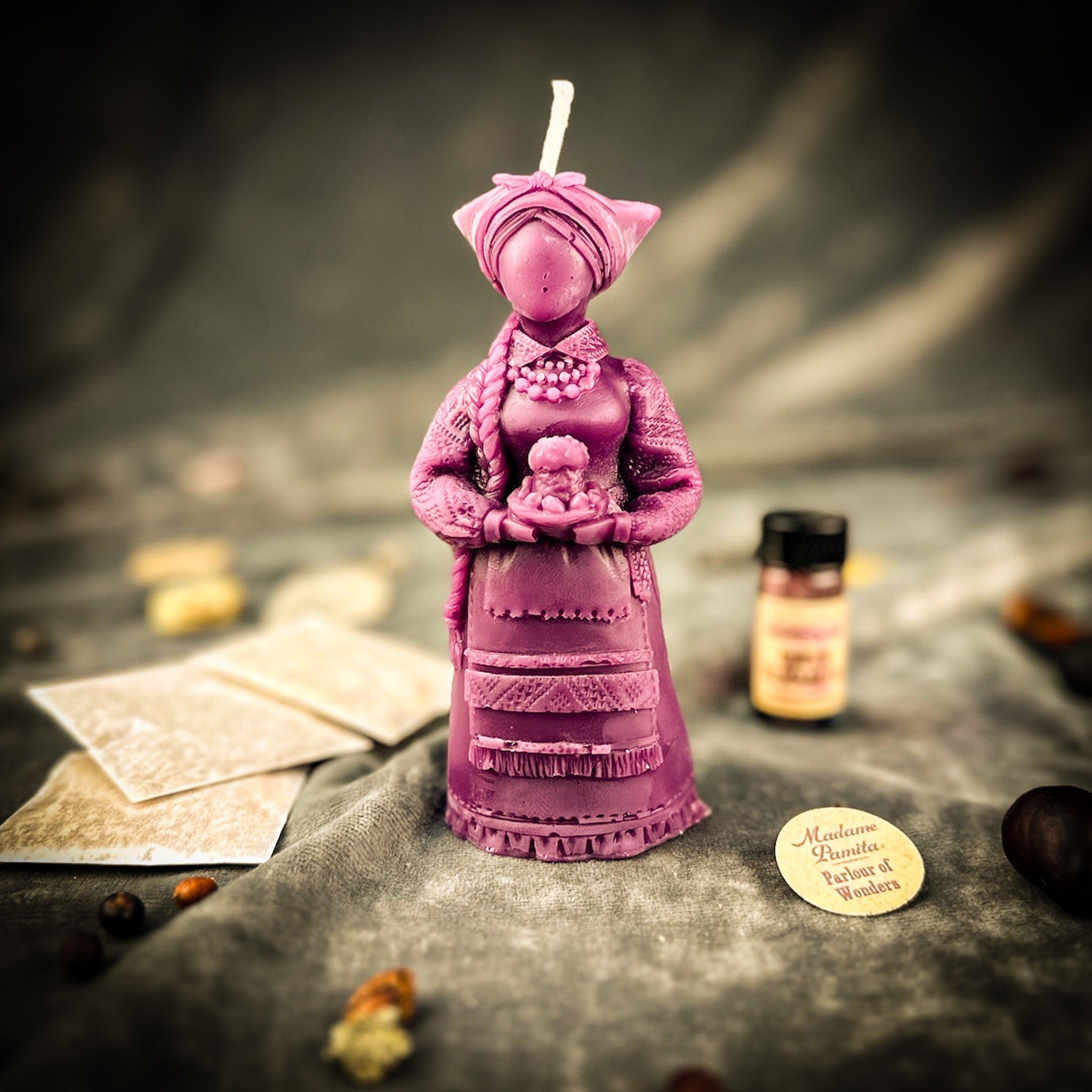 Vidma Witch of Manifestation Candle Spell Kit - Creation & Transformation Magic